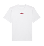 White Printed T-shirt Front