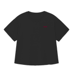Black Printed T-shirt Front