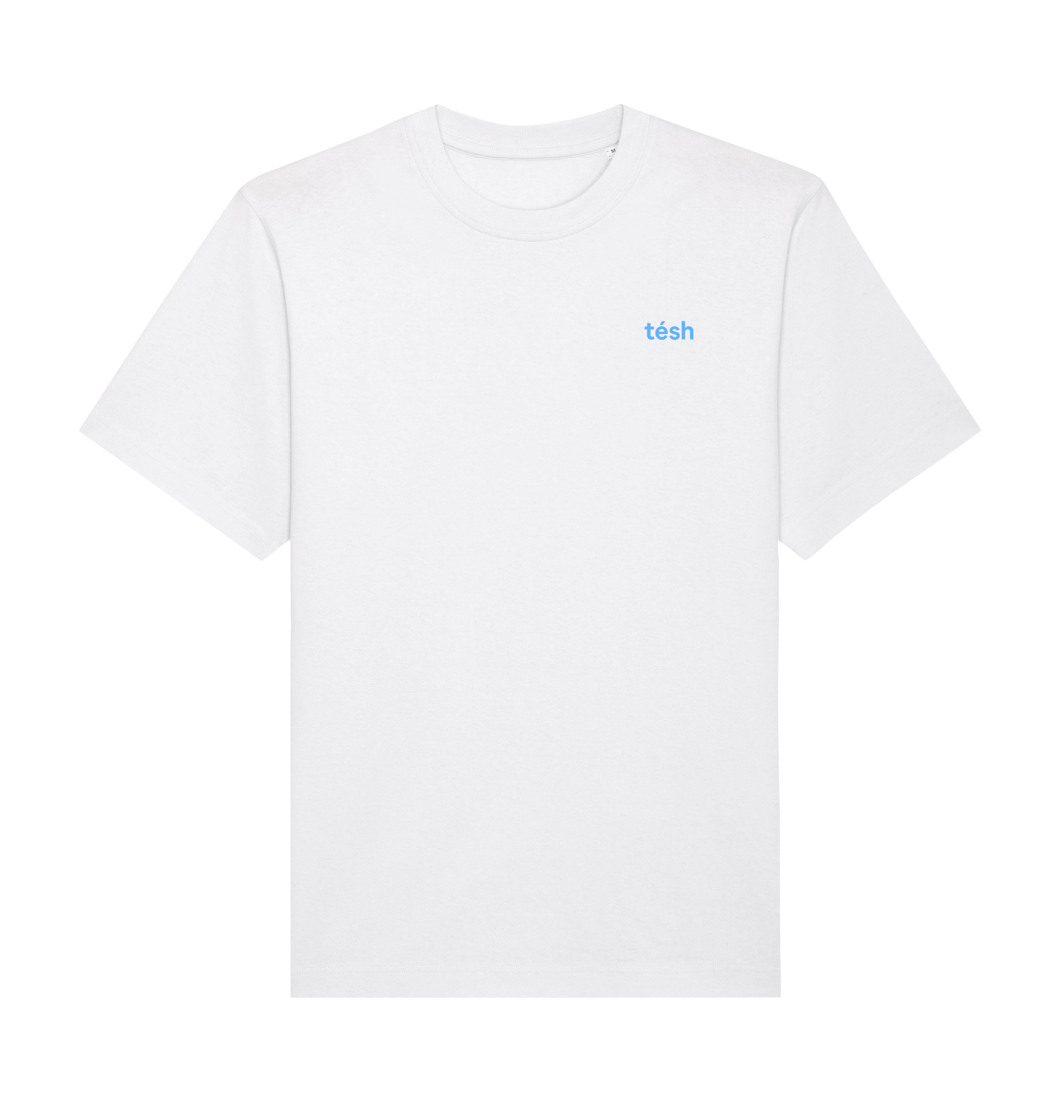 White Printed T-shirt Front