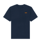 French Navy Printed T-shirt Front