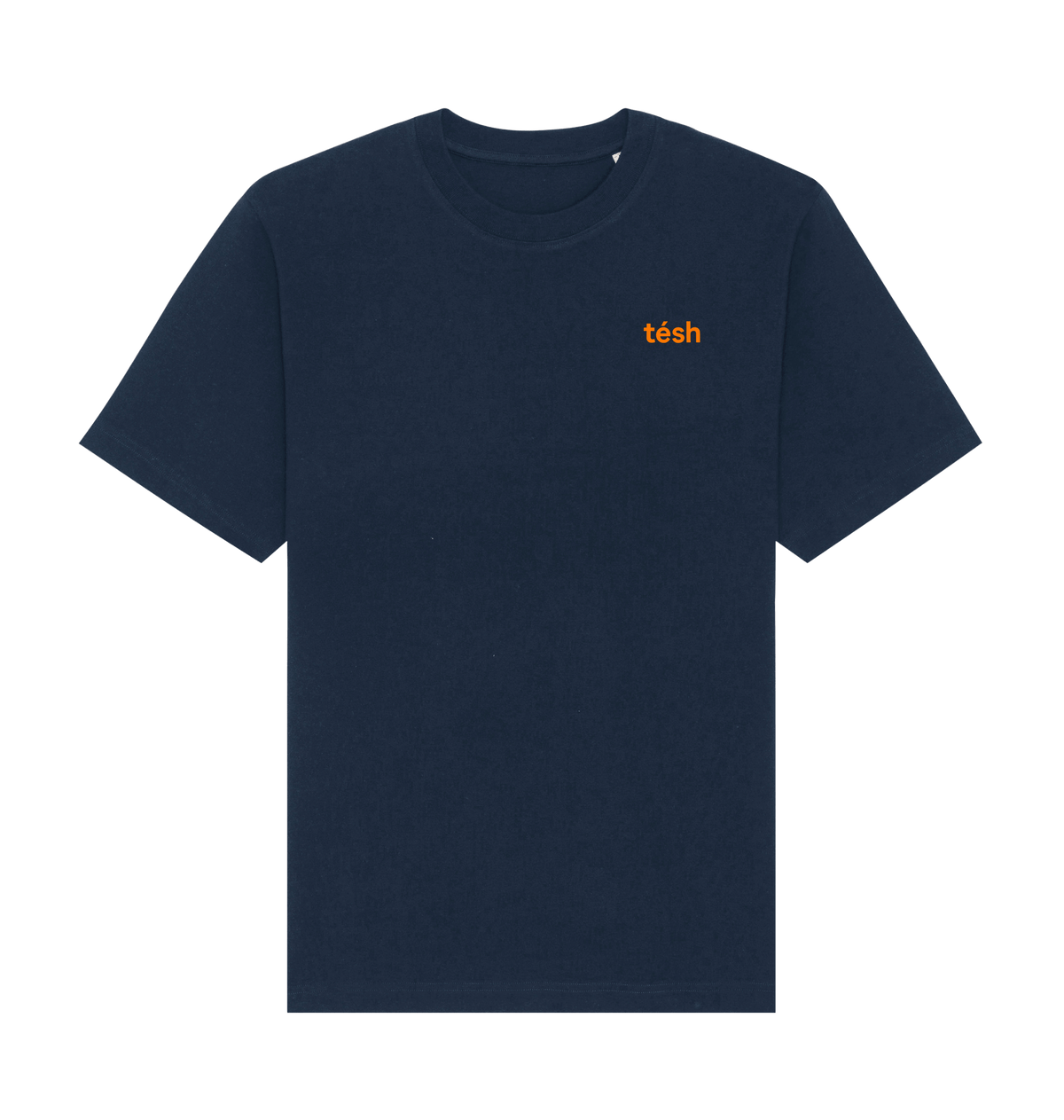 French Navy Printed T-shirt Front