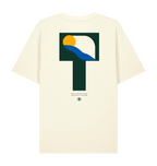 Cream Printed T-shirt Back