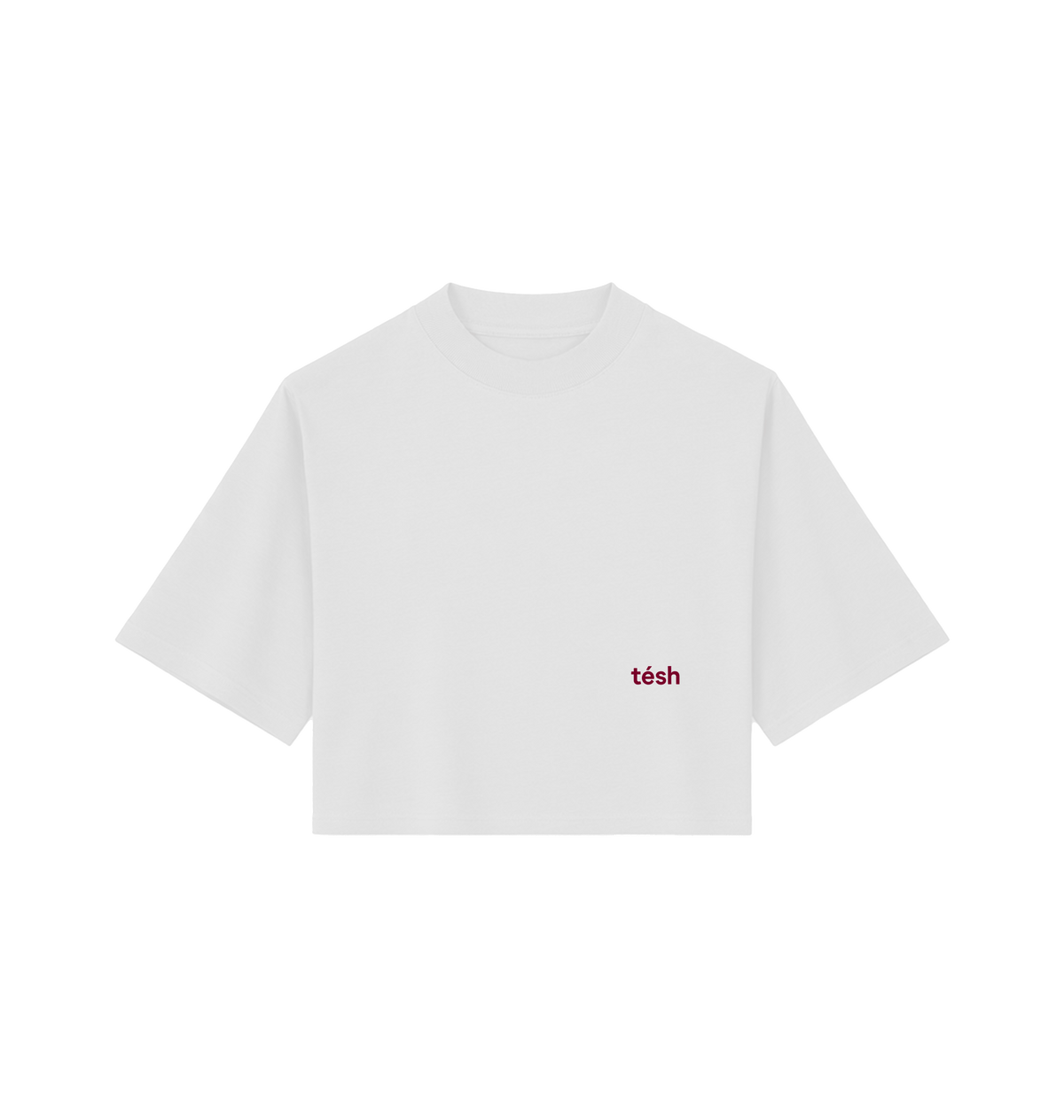White Printed T-shirt Front