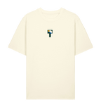 Cream Printed T-shirt Front