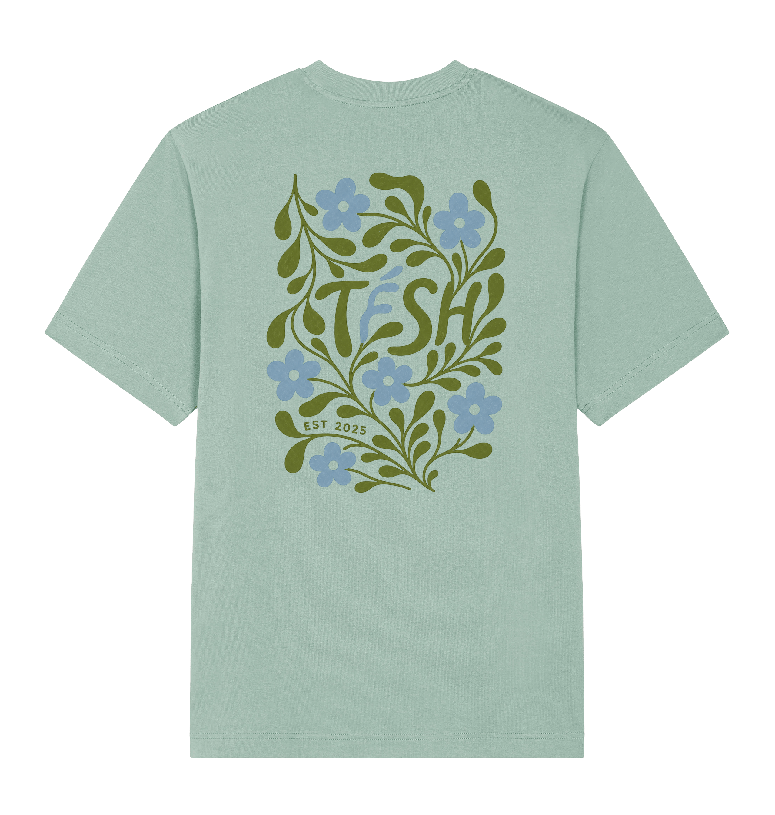 Aloe Printed T-shirt Back