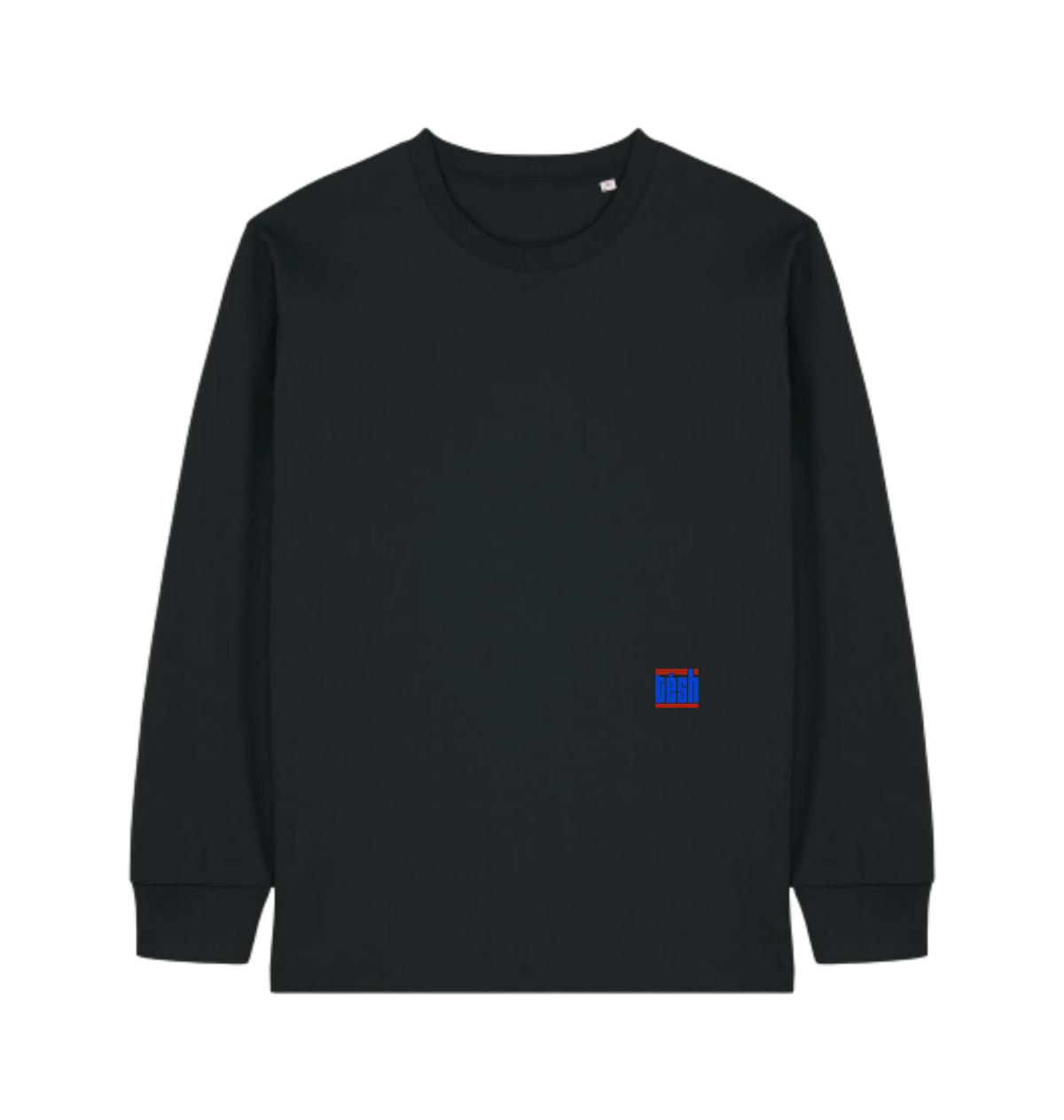 Black Printed T-shirt Front
