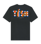 Black Printed T-shirt Back