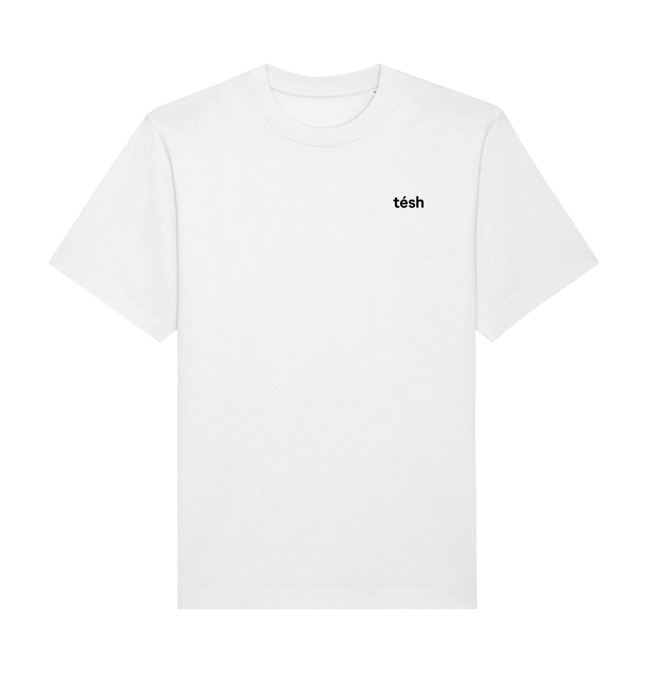 White Printed T-shirt Front