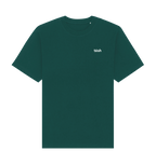 Glazed Green Printed T-shirt Front