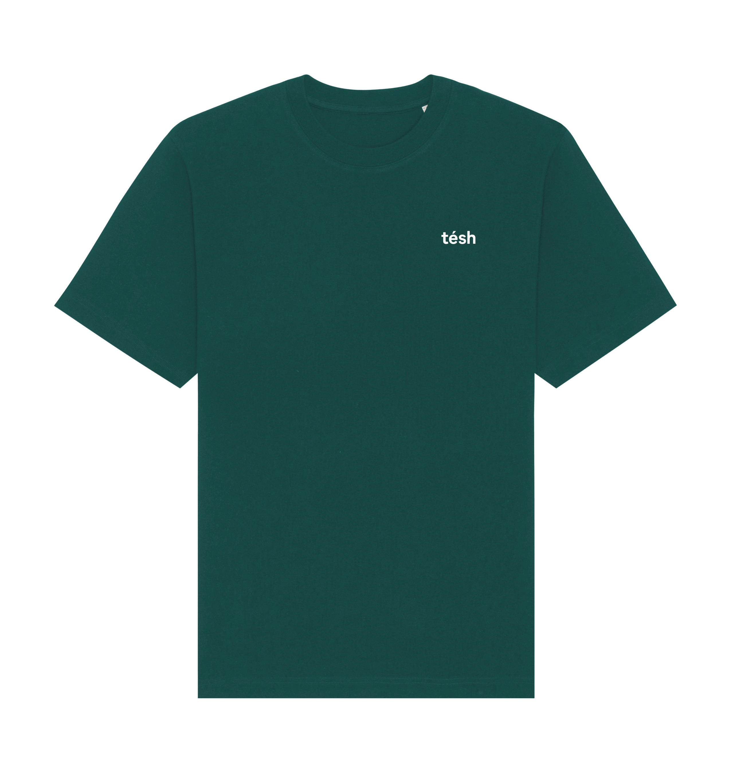 Glazed Green Printed T-shirt Front