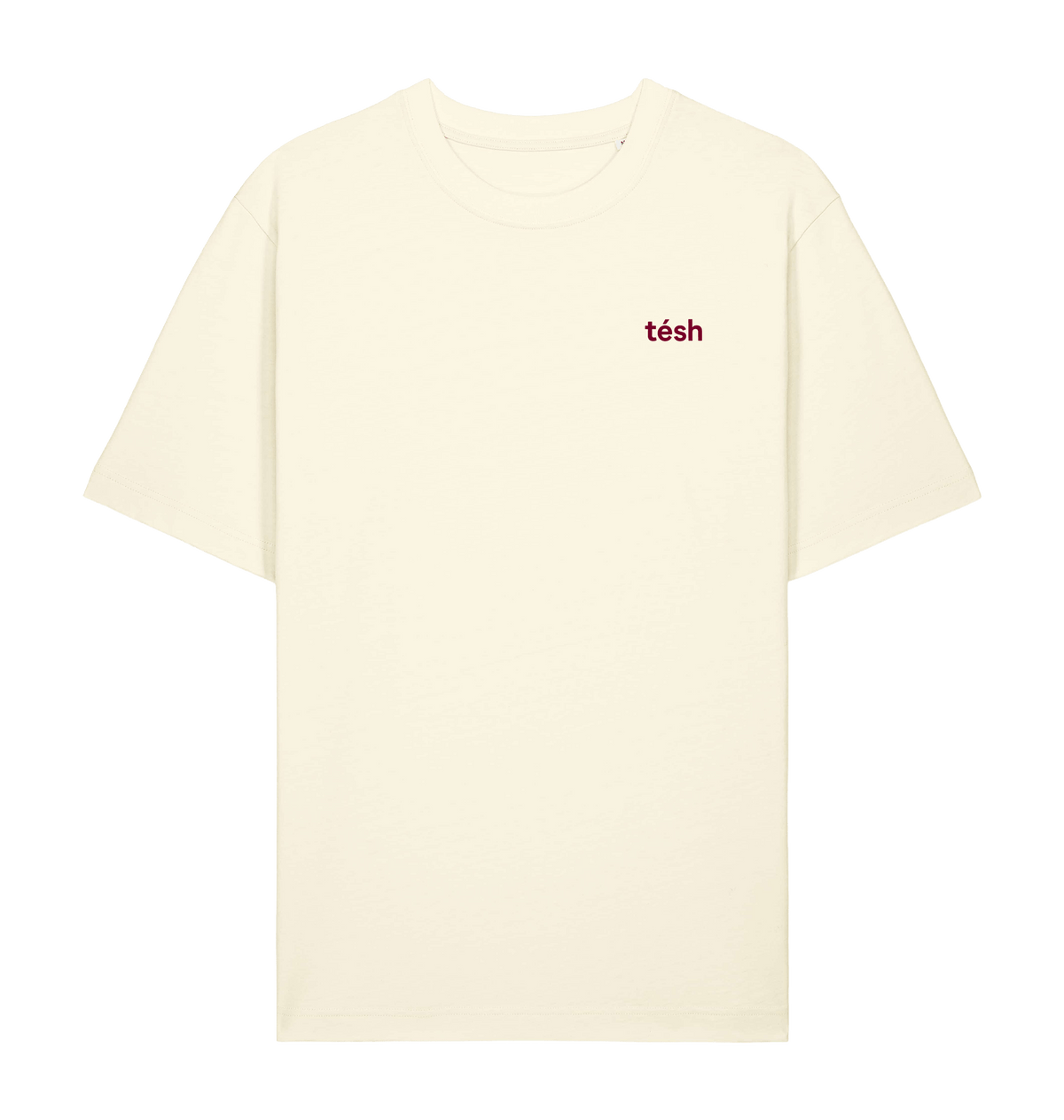 Cream Printed T-shirt Front