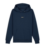 French Navy Printed Sweater Front