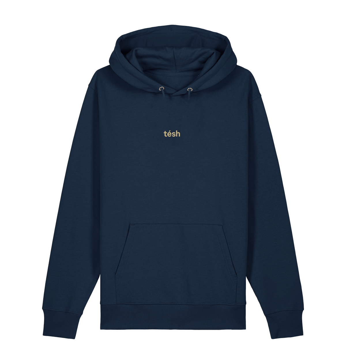 French Navy Printed Sweater Front