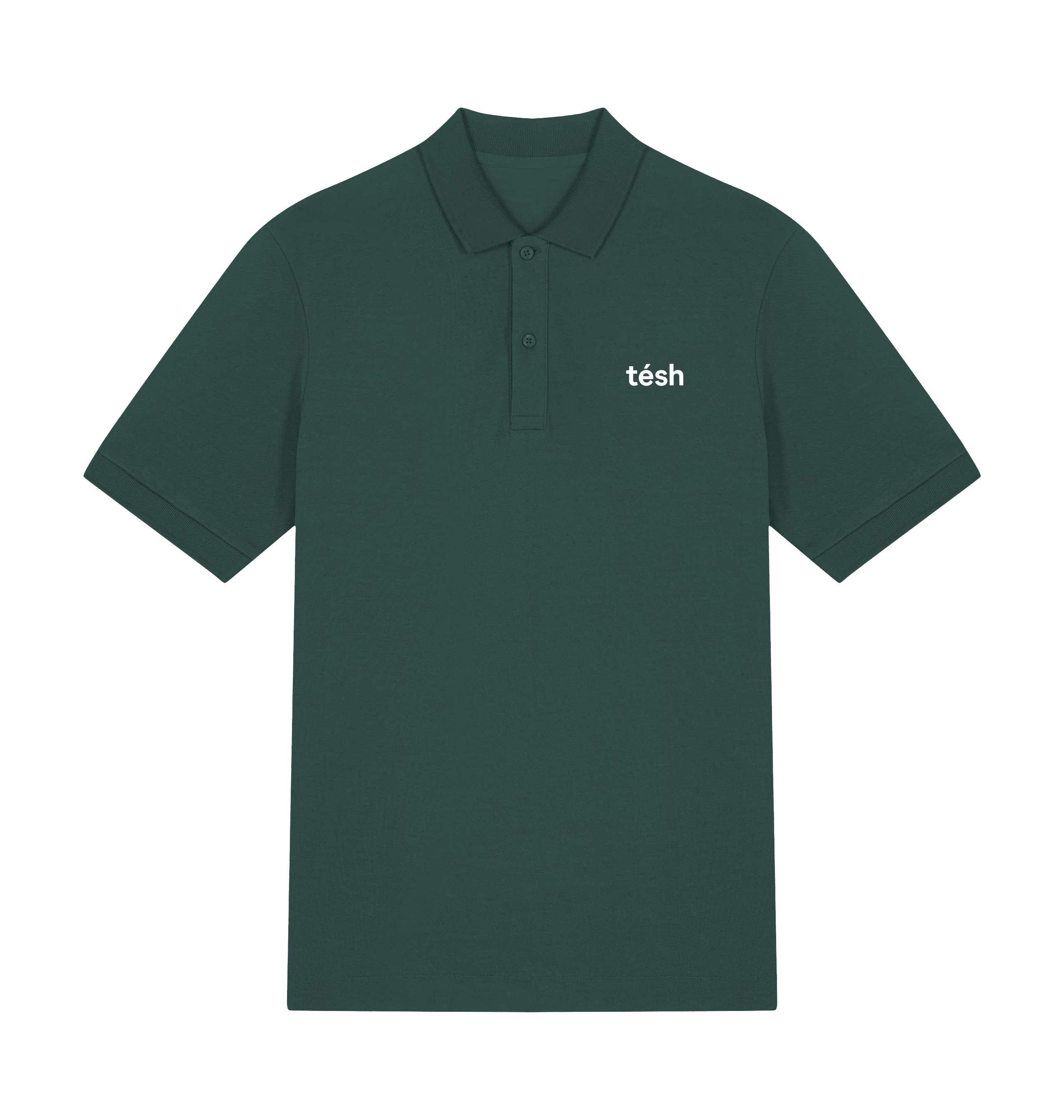 Glazed Green Polo Shirt Front