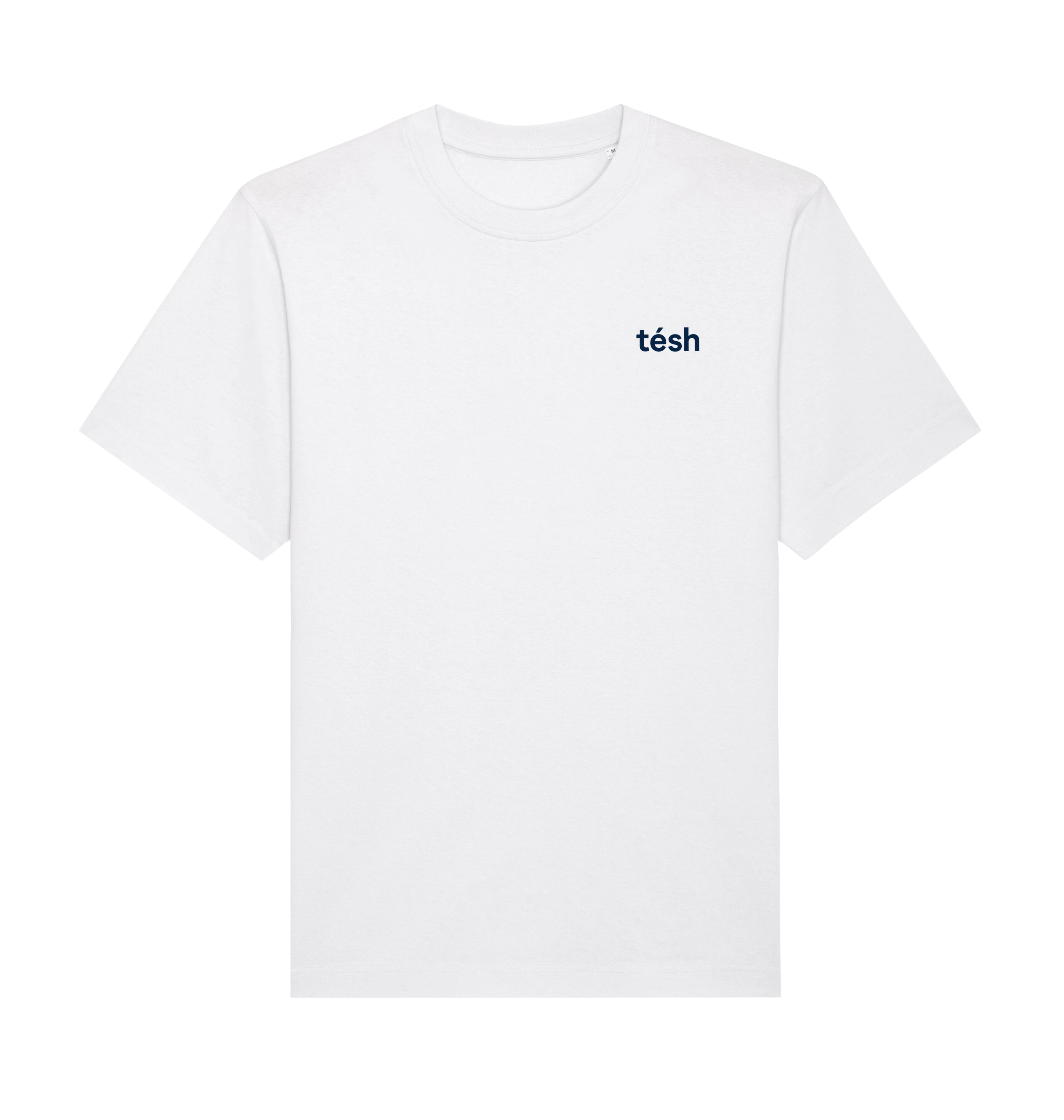 White Printed T-shirt Front