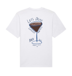 White Printed T-shirt Back