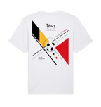 White Printed T-shirt Back