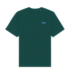 Glazed Green Printed T-shirt Front