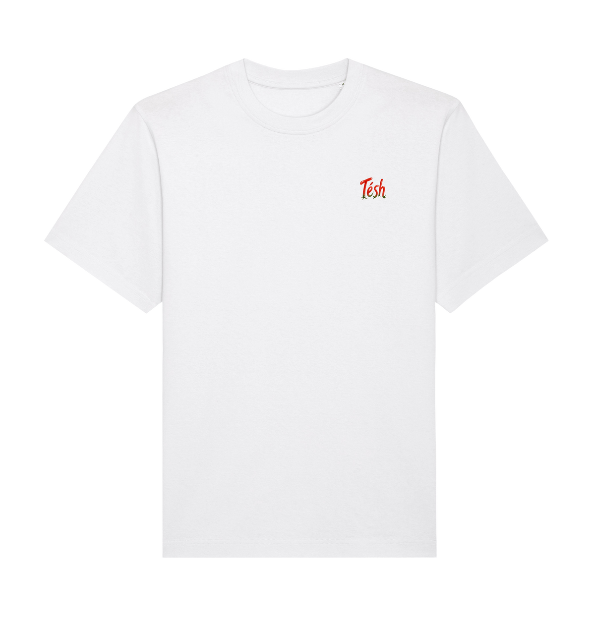White Printed T-shirt Front