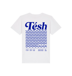White Printed Kids T-Shirt Back