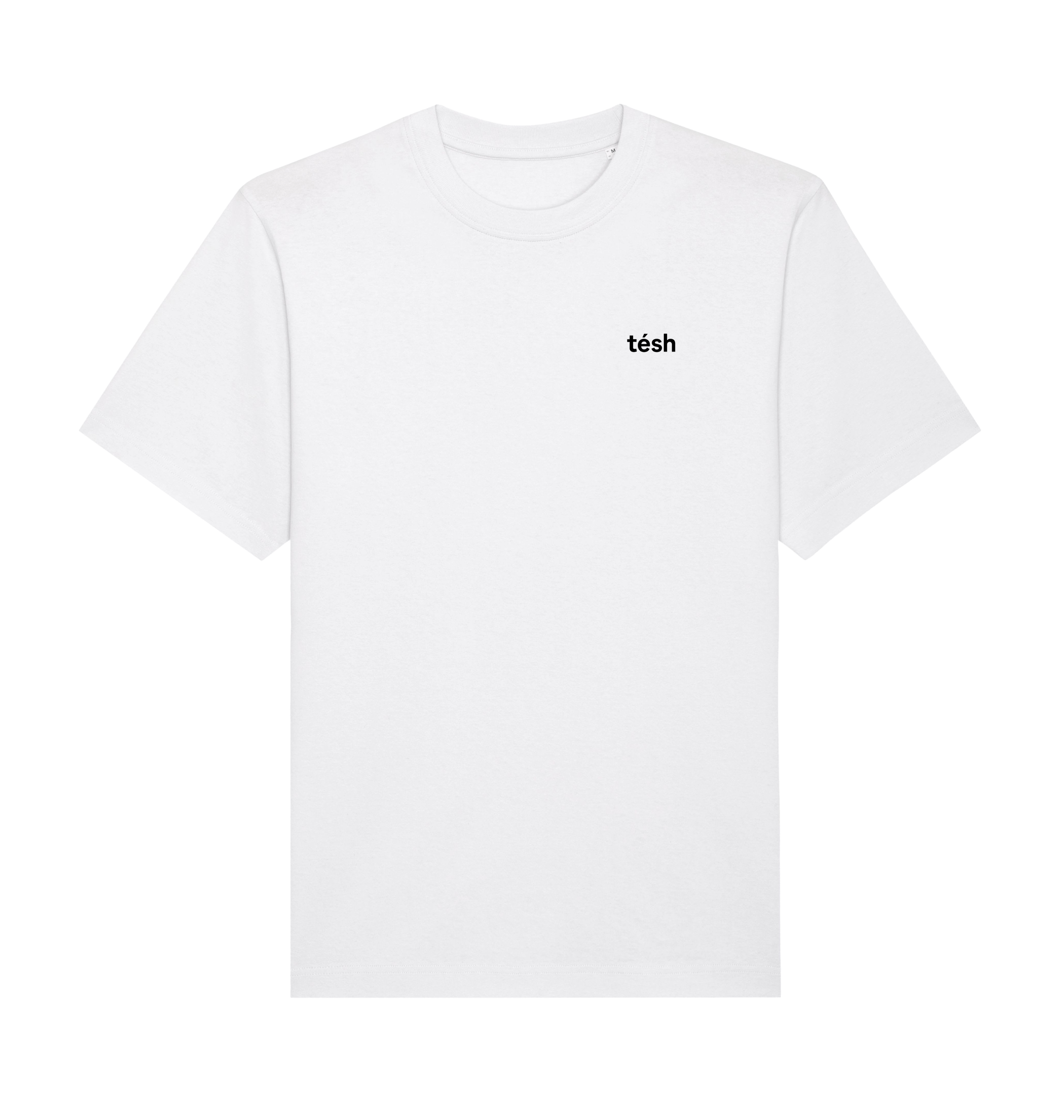 White Printed T-shirt Front