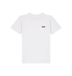 White Printed Kids T-Shirt Front