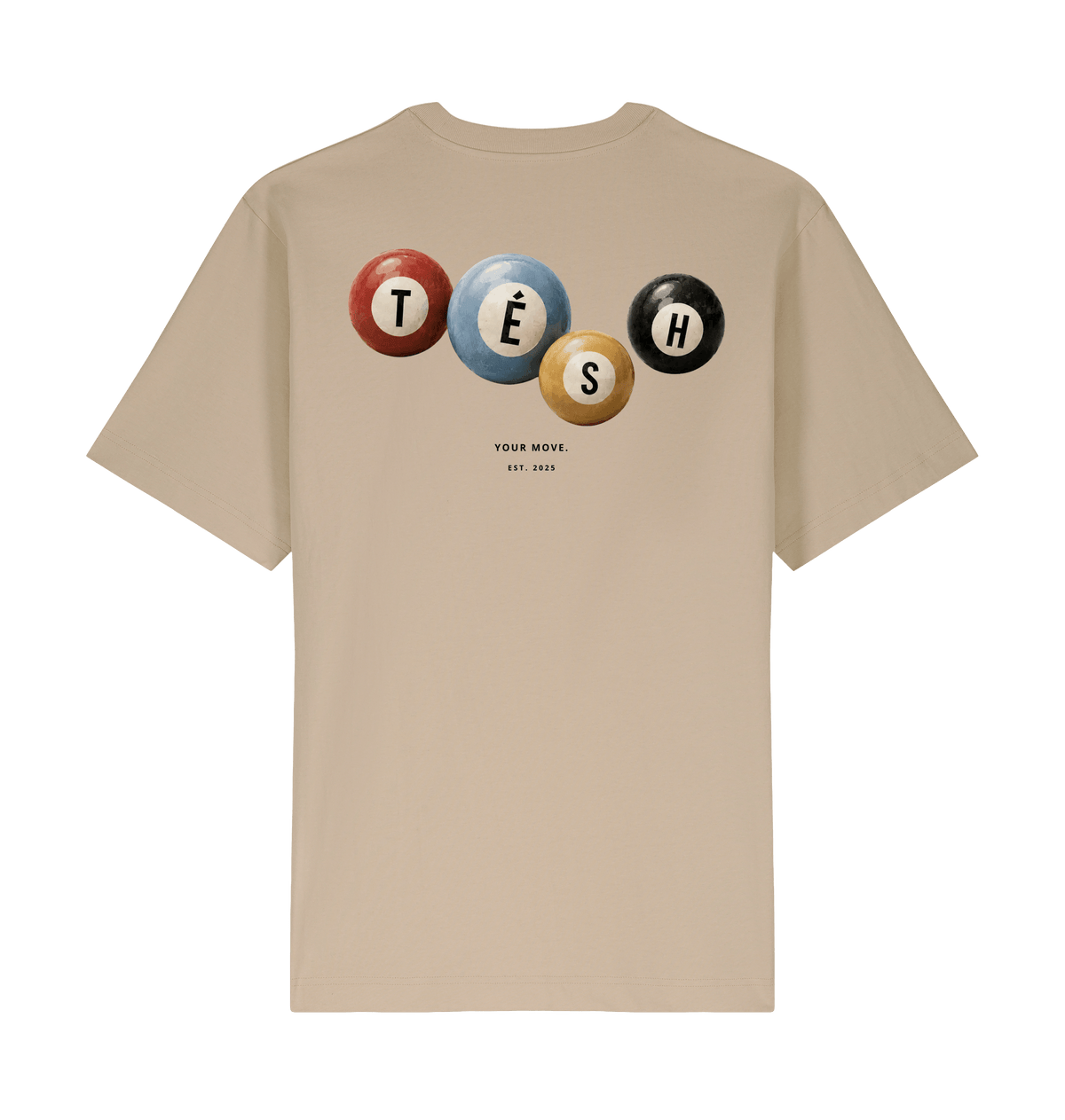 Desert Dust Printed T-shirt Back