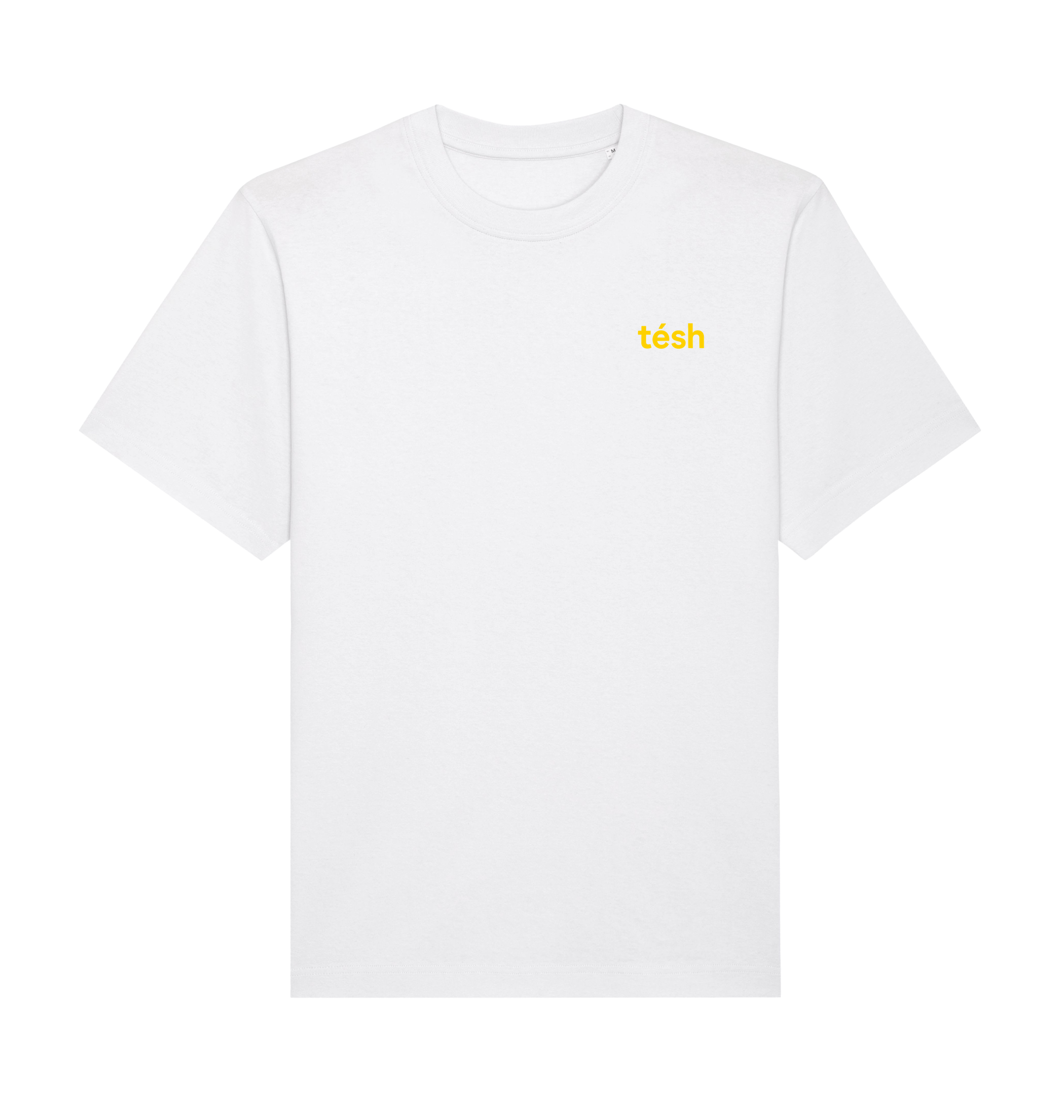 White Printed T-shirt Front