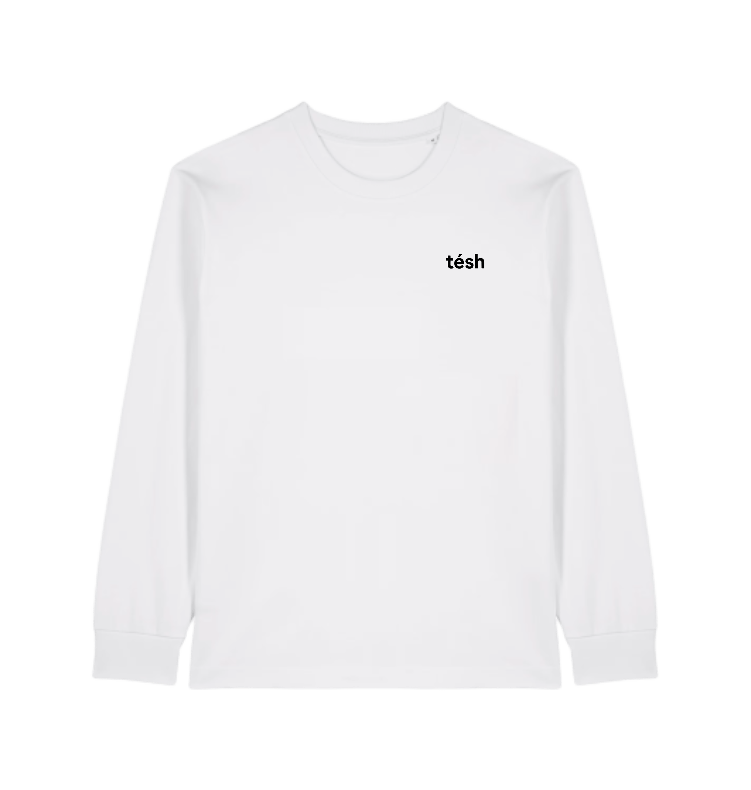 White Printed T-shirt Front