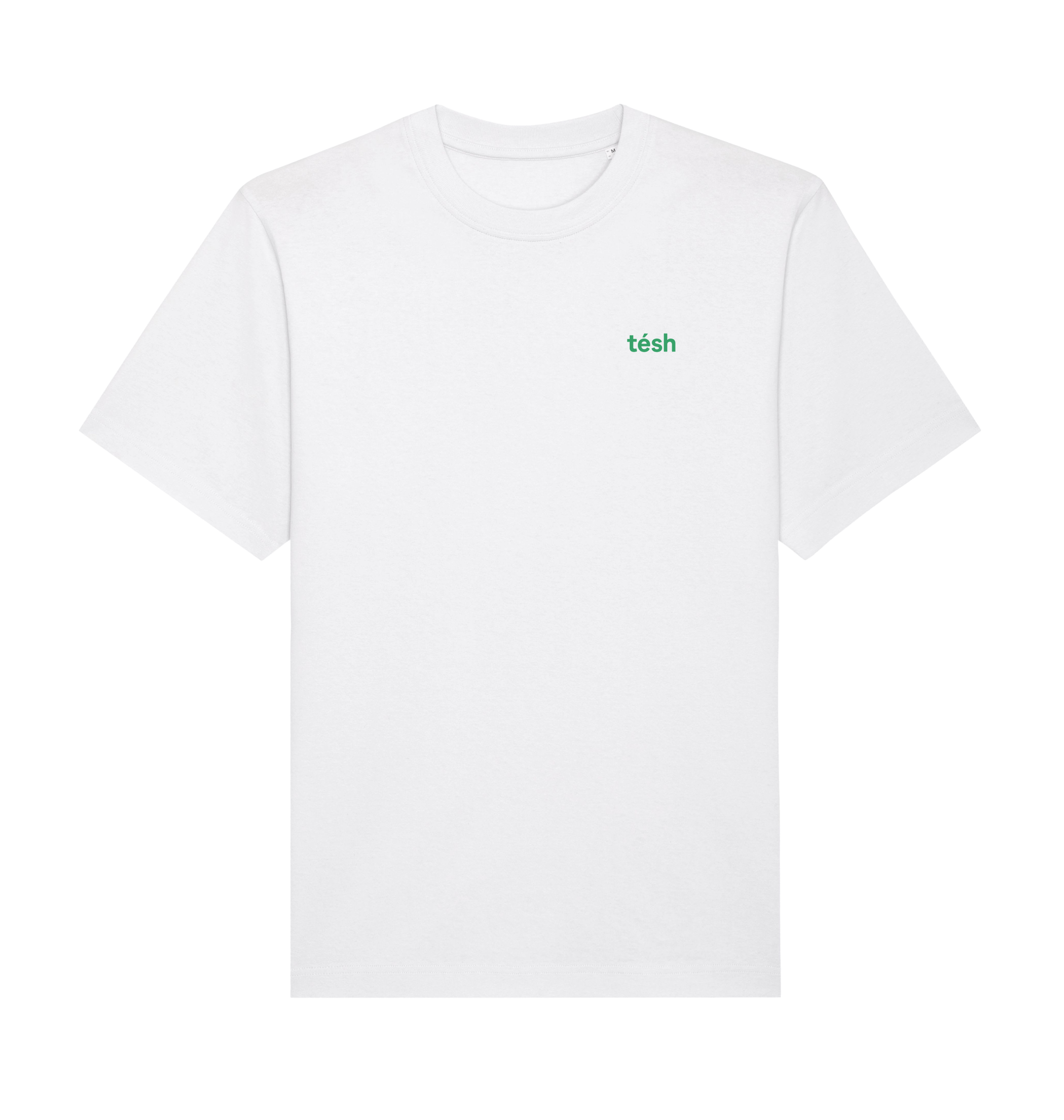 White Printed T-shirt Front