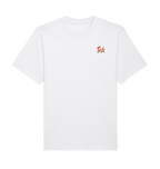 White Printed T-shirt Front