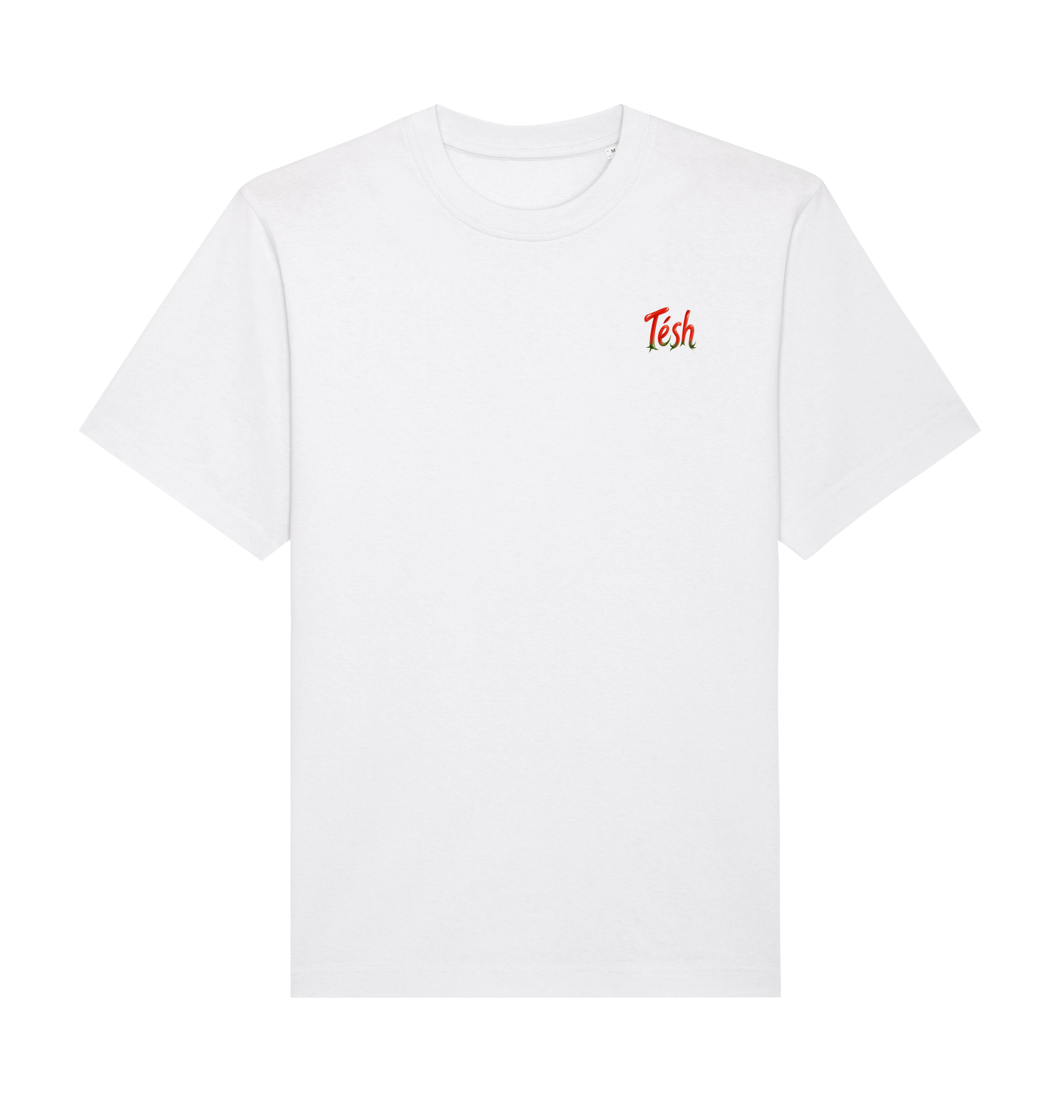 White Printed T-shirt Front