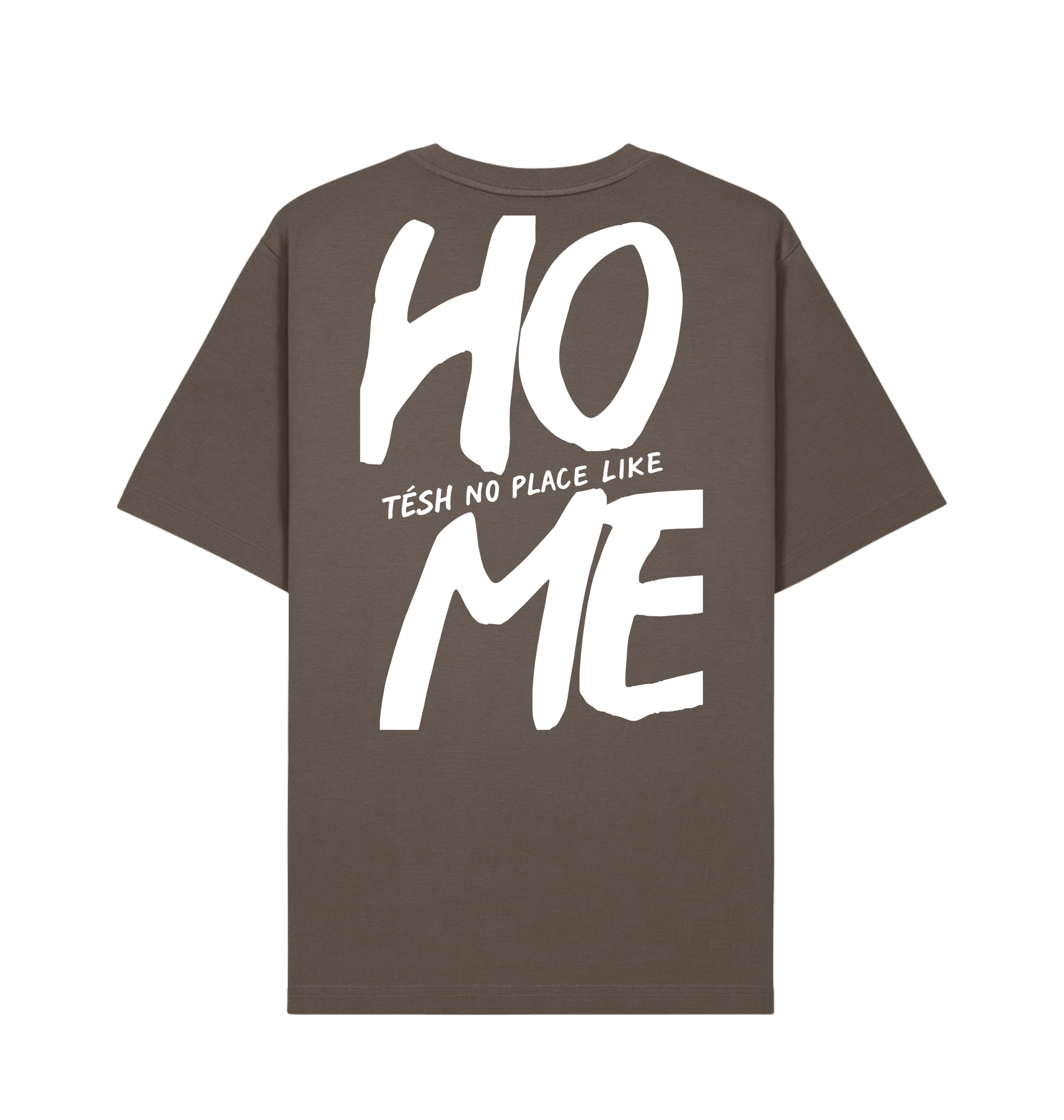 Mocha Printed T-shirt Back