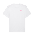 White Printed T-shirt Front