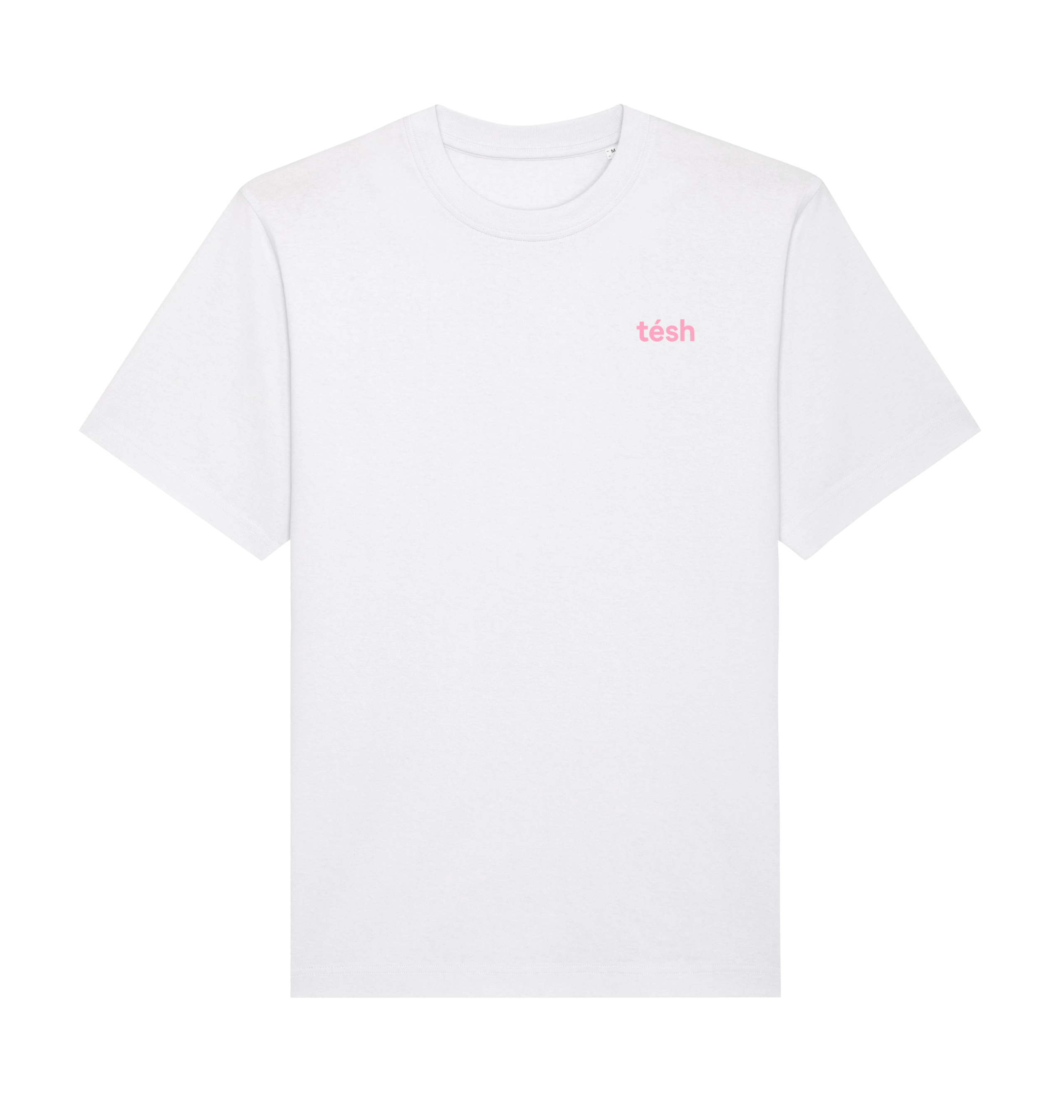 White Printed T-shirt Front