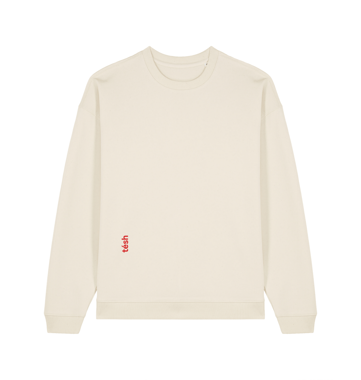 Natural Raw Printed Sweater Front