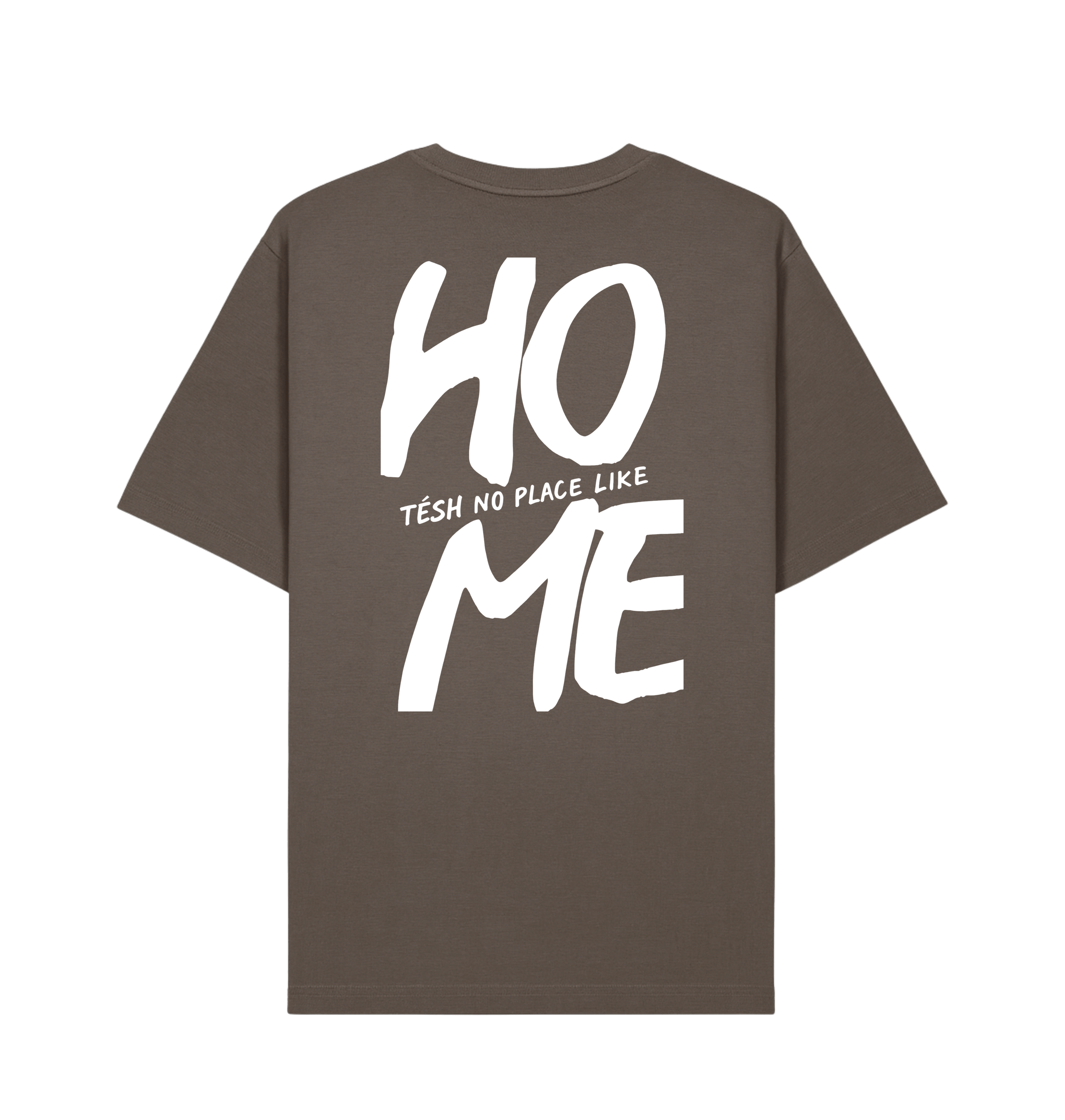 Mocha Printed T-shirt Back