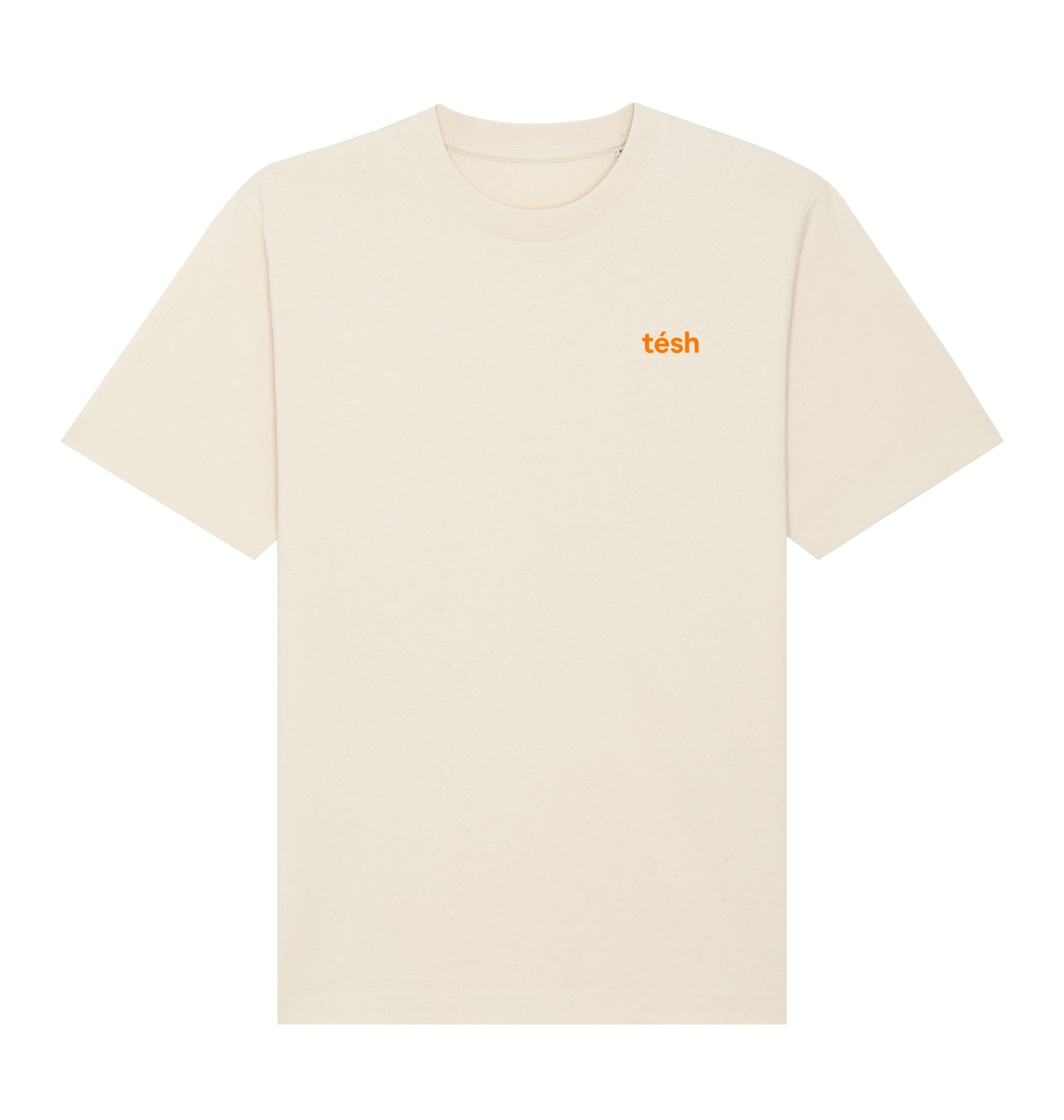 Natural Raw Printed T-shirt Front