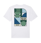 White Printed T-shirt Back