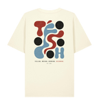 Cream Printed T-shirt Back