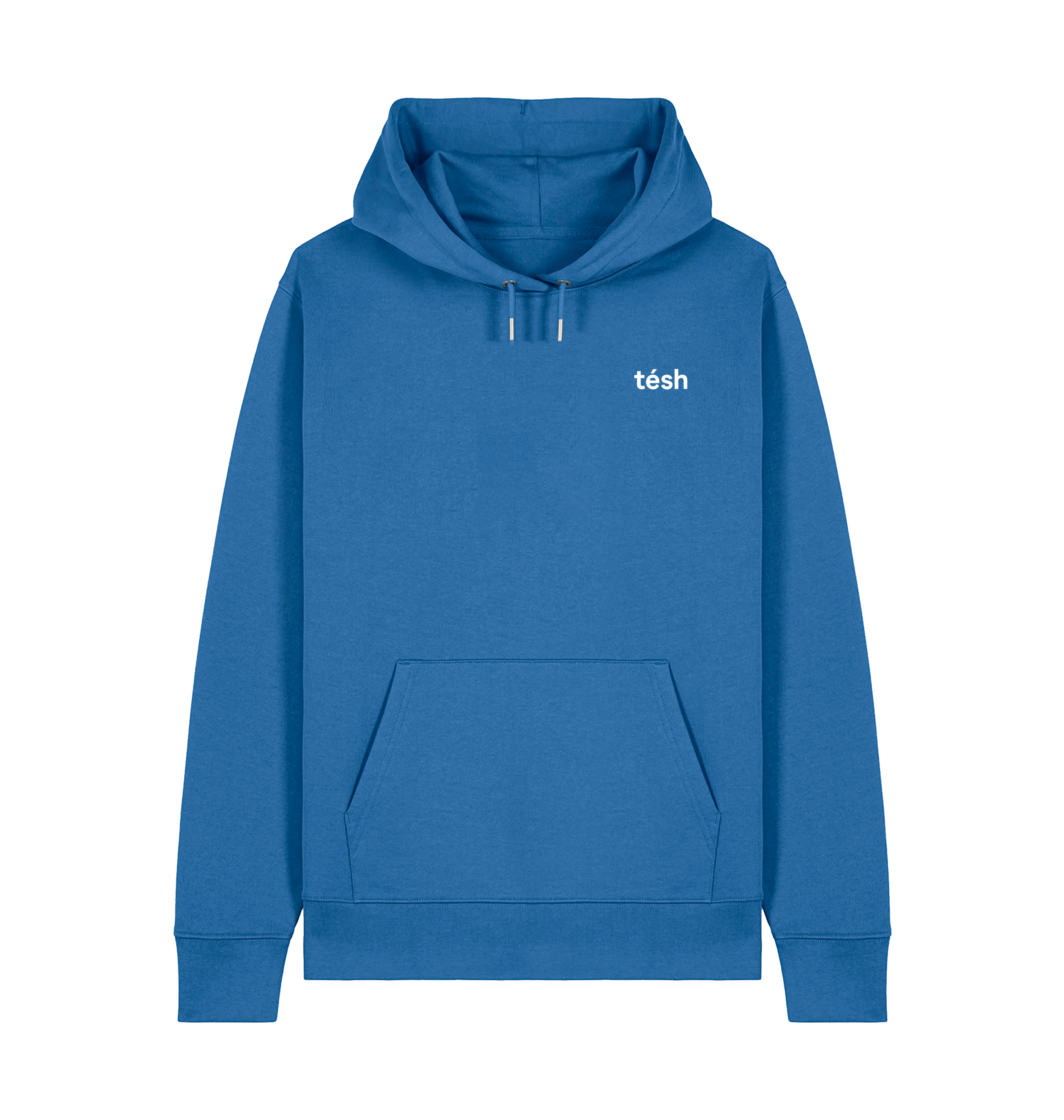 Mindful Blue Printed Sweater Front