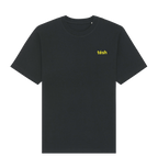Black Printed T-shirt Front