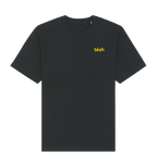 Black Printed T-shirt Front