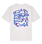 Cool Heather Grey Printed T-shirt Back