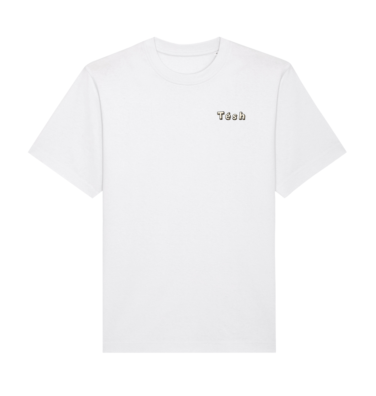 White Printed T-shirt Front