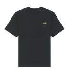 Black Printed T-shirt Front
