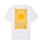 White Printed T-shirt Back