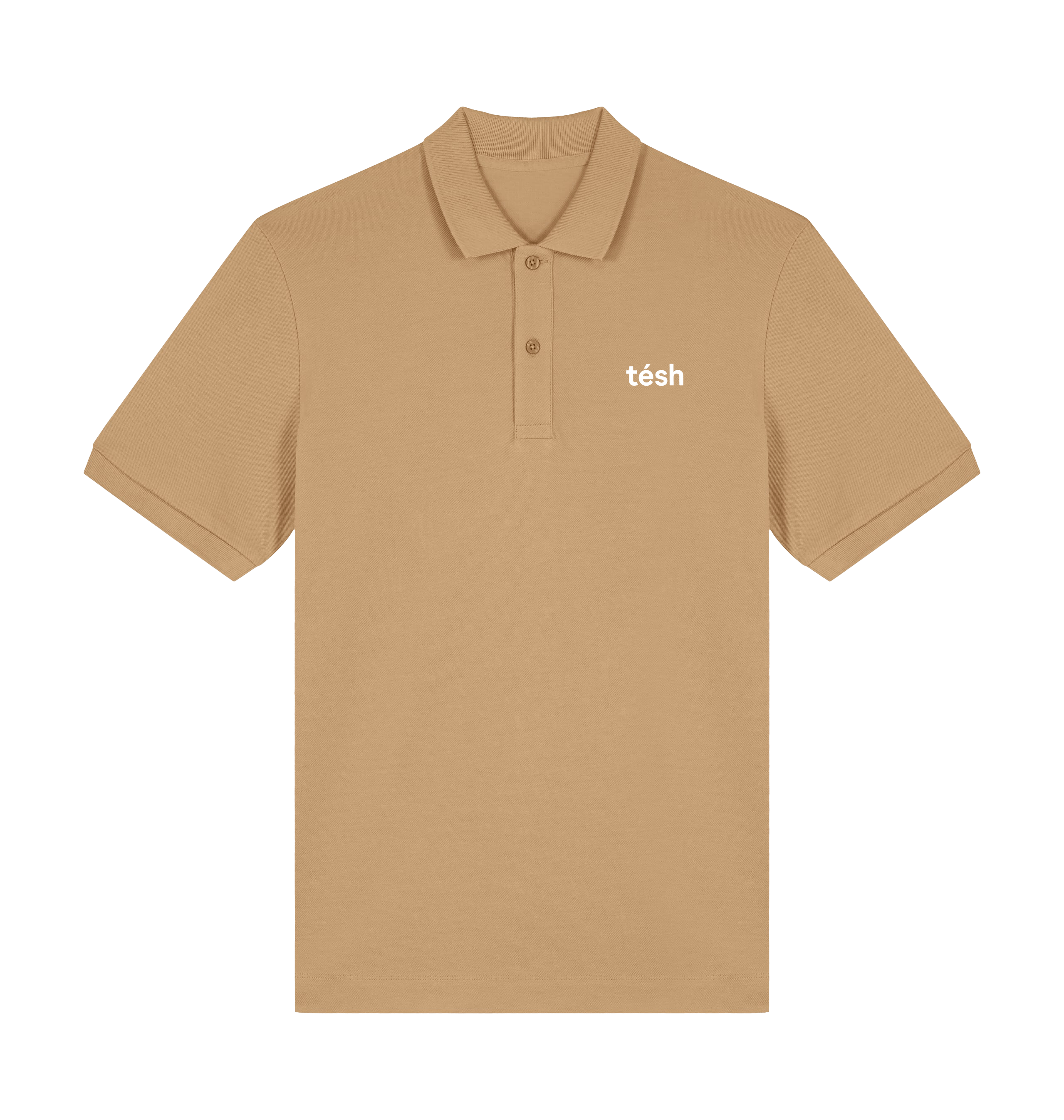 Latte Polo Shirt Front