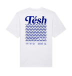 White Printed T-shirt Back