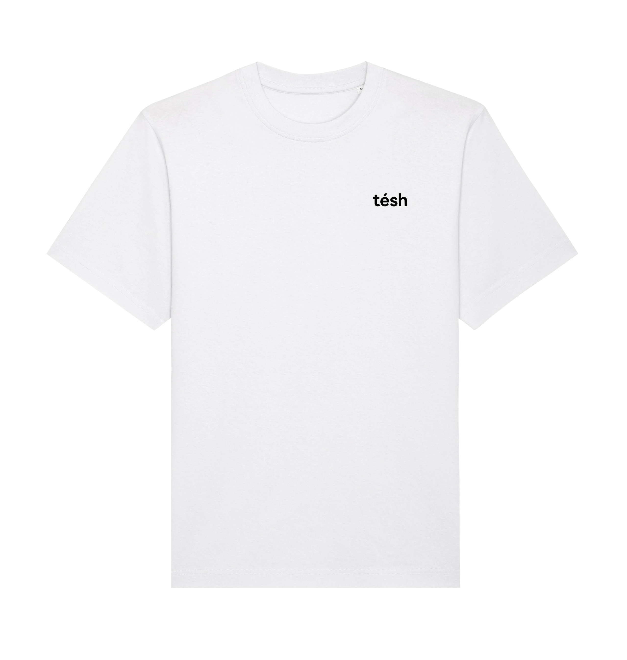 White Printed T-shirt Front